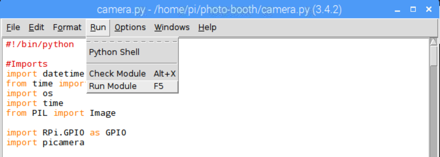 Photo Booth (Part 5): Writing the app | This Analyst's Life