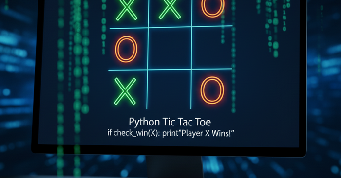 Python Tic-Tac-Toe with Flask & AI